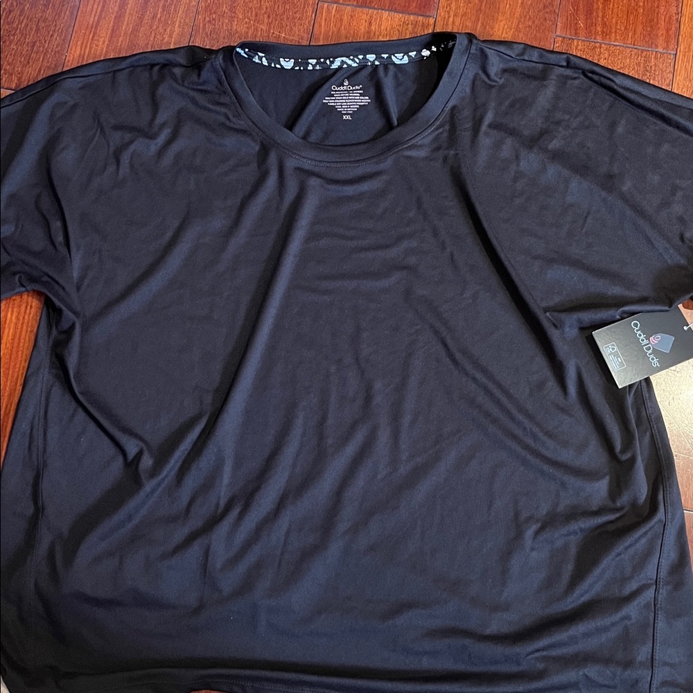 XXL Black Crew Neck Tee NEW - Picture 3 of 6